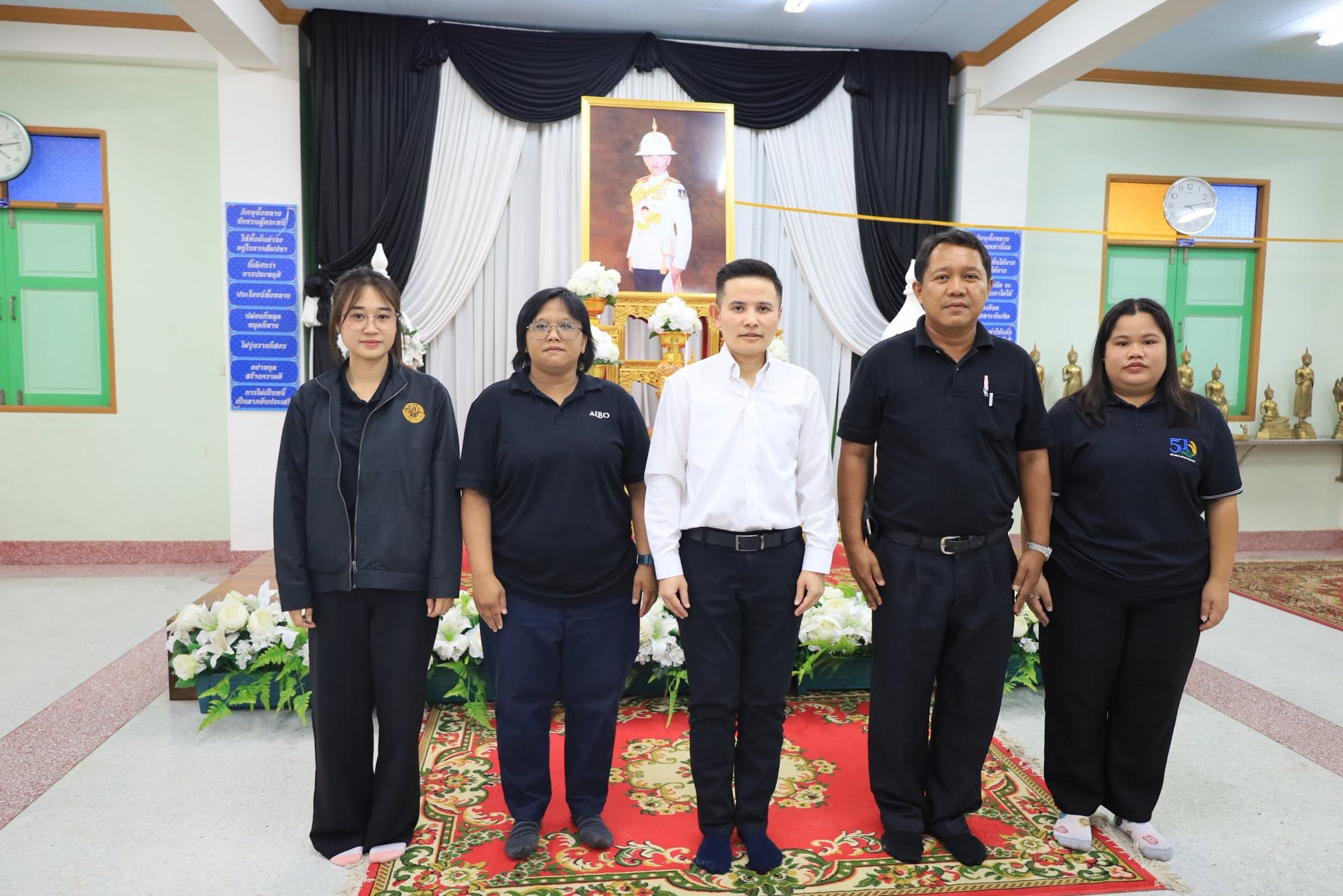 title - ส.ป.ก.อ่างทอง ร่วมพิธีบำเพ็ญกุศลสวดพระอภิธรรม เพื่ออุทิศถวายพระราชกุศลแด่ สมเด็จพระเจ้าลูกเธอ เจ้าฟ้าพัชรกิติยาภา นเรนทิราเทพยวดี กรมหลวงราชสาริณีสิริพัชร มหาวัชรราชธิดา ณ วัดอ่างทองวรวิหาร